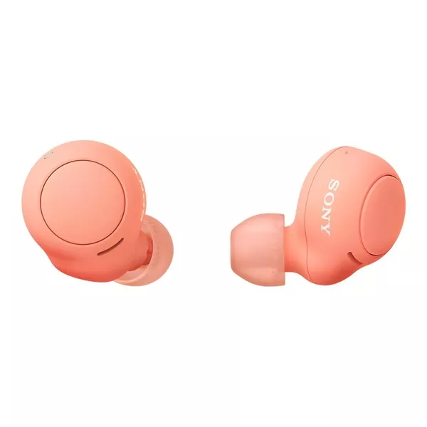 Sony WFC500D True Wireless Bluetooth narancs fülhallgató style=