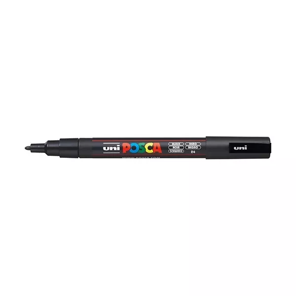 Uni POSCA PC-3M fekete marker