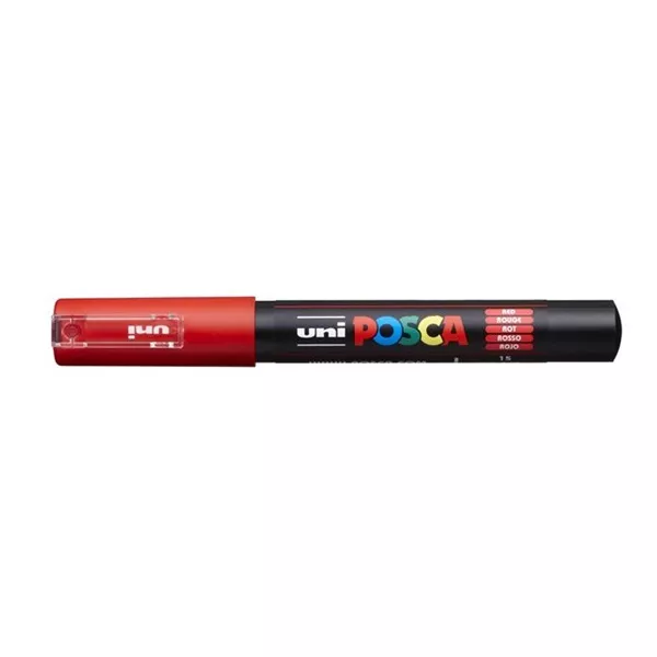 Uni POSCA PC-1M piros marker