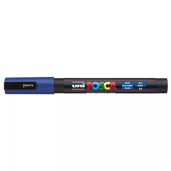 Uni POSCA PC-3M kék marker