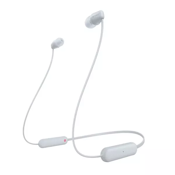 Sony WIC100W Bluetooth fehér fülhallgató style=