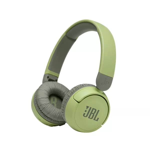 JBL JR310 BTGRN Bluetooth zöld gyerek fejhallgató style=