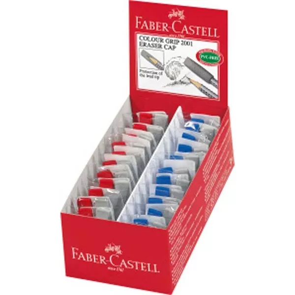 Faber-Castell Grip 2001 2db színes kupakradír