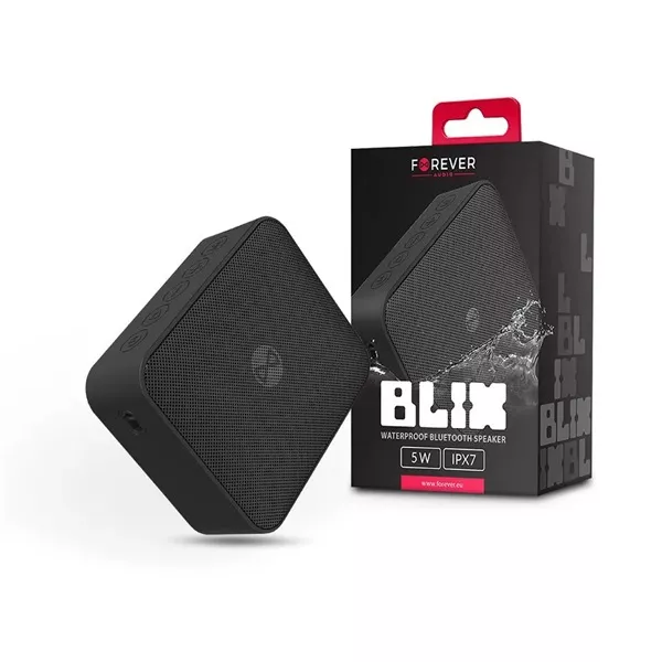 Forever TF-0163 Blix 5 BS-800 vízálló fekete Bluetooth hangszóró