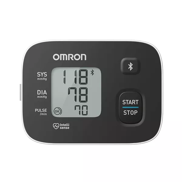 Omron RS3 Intelli IT Intellisense Bluetooth adatátvitellel csuklós okos vérnyomásmérő