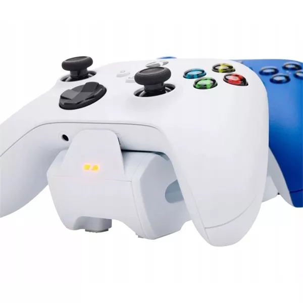 PowerA Xbox Series X|S/Xbox One Dual Charging fehér kontroller töltőállomás