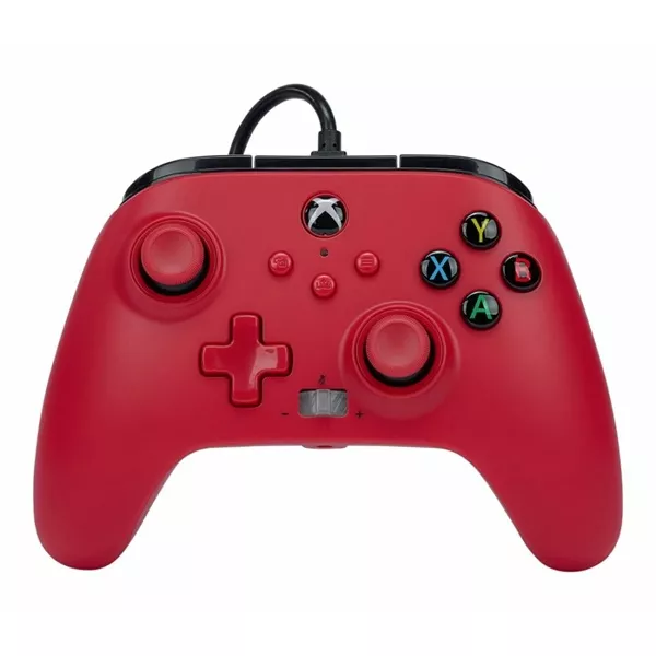 PowerA EnWired Xbox Series X|S/Xbox One/PC vezetékes Artisan Red kontroller style=
