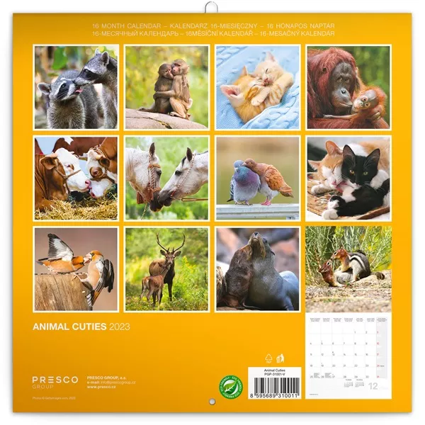 Realsystem 2025 Animal Cuties 6097-AC falinaptár