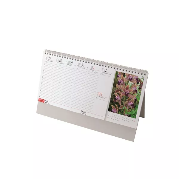 Realsystem 2024-es Virágok 7981-99 képes álló asztali naptár
