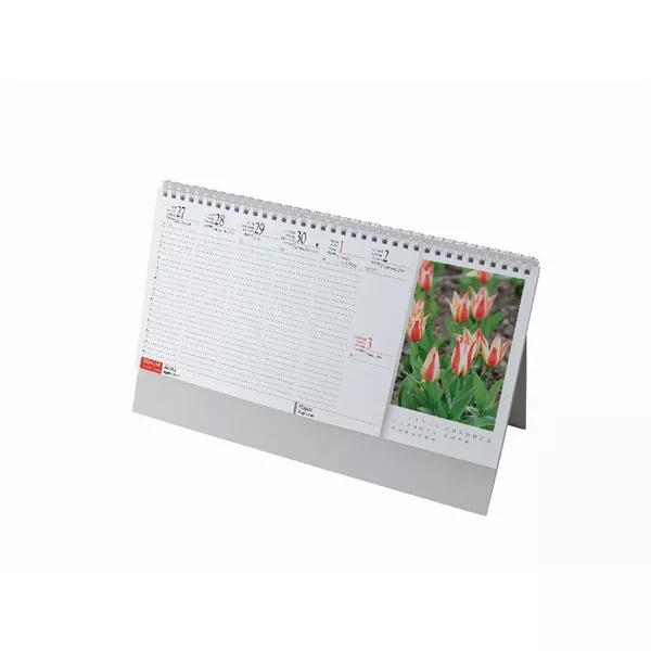 Realsystem 2024-es Virágok 7981-99 képes álló asztali naptár