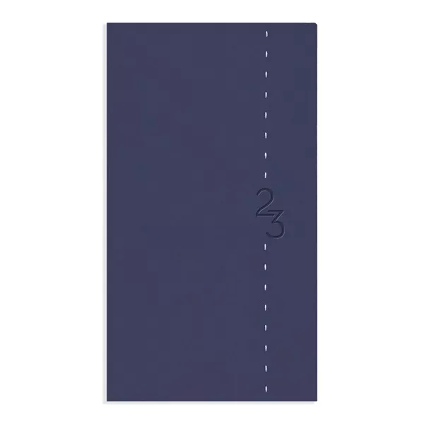 Kalendart Linea 2023-as L035 kék álló zsebnaptár