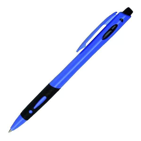 Spoko 119 nyomógombos kék színű golyóstoll