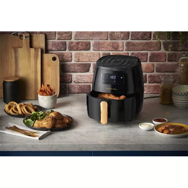 Russell Hobbs 26510-56/RH SatisFry Air fekete 5L forrólevegős sütő (air fryer/airfryer)