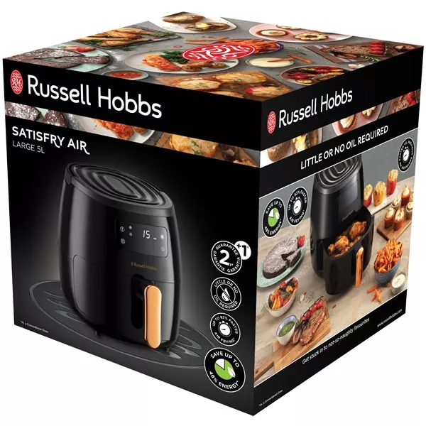 Russell Hobbs 26510-56/RH SatisFry Air fekete 1,8 L forrólevegős sütő