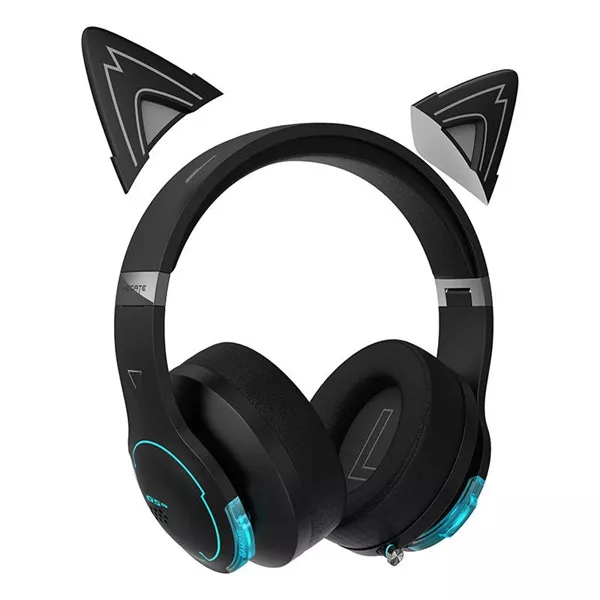 Edifier HECATE G5BT Bluetooth fekete cicafüles gamer fejhallgató