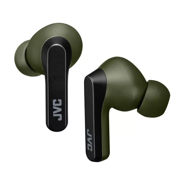 JVC HA-A9TG True Wireless Bluetooth military zöld fülhallgató style=