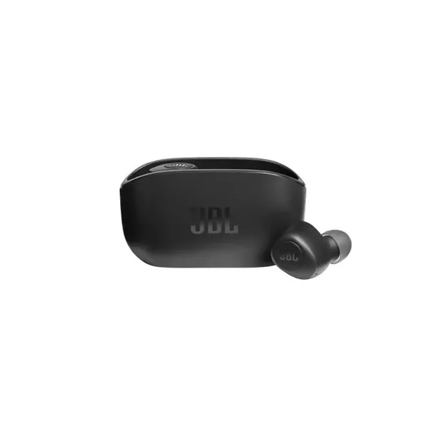 JBL Vibe 100TWS True Wireless Bluetooth fekete fülhallgató style=