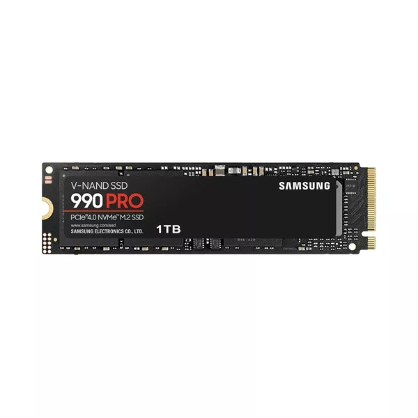 Samsung 1TB M.2 NVMe 2280 990 Pro (MZ-V9P1T0BW) fekete SSD