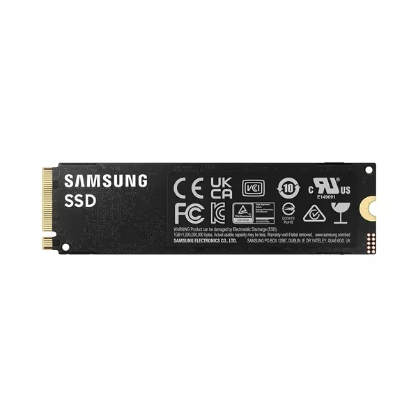 Samsung 1TB M.2 NVMe 2280 990 Pro (MZ-V9P1T0BW) fekete SSD