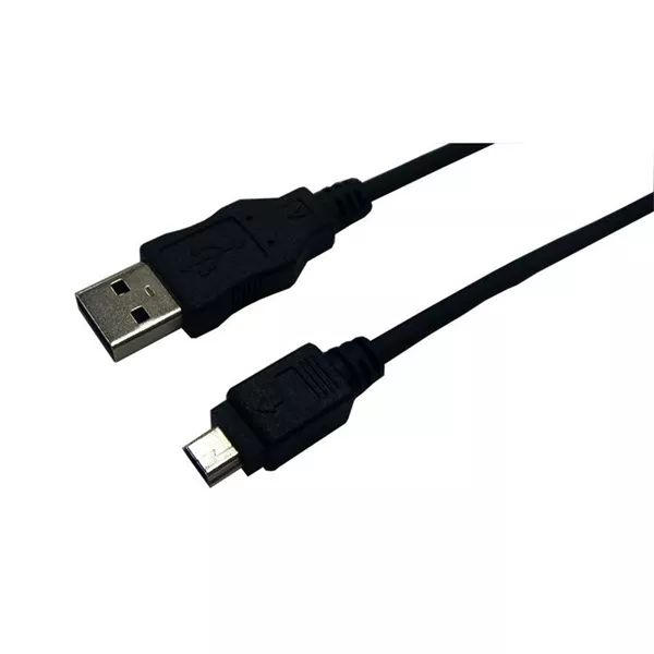 LogiLink CU0014 1,8m USB - Mini fekete kábel