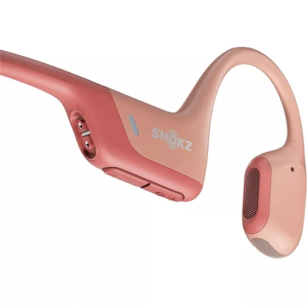 Shokz OpenRun Pro Premium csontvezetéses Bluetooth rózsaszín Open-Ear sport fejhallgató