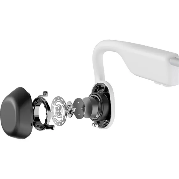 Shokz OpenMove csontvezetéses Bluetooth fehér Open-Ear Lifestyle sport fejhallgató
