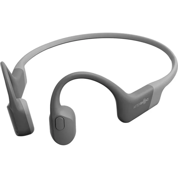 Shokz OpenRun csontvezetéses Bluetooth szürke Open-Ear sport fejhallgató