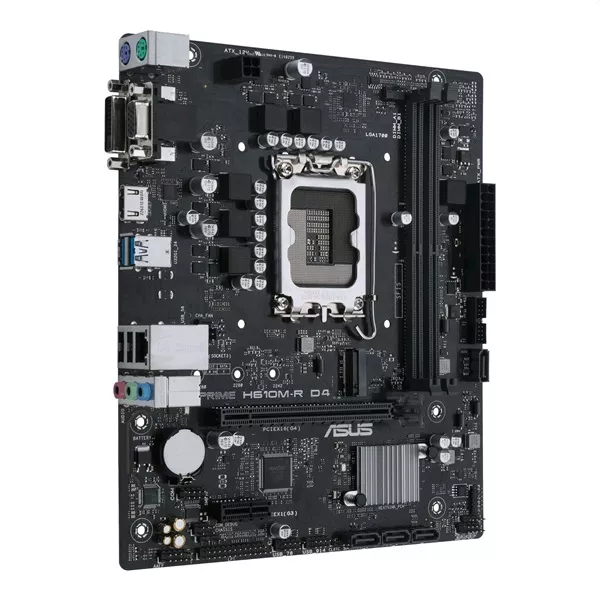 ASUS PRIME H610M-R D4 Intel H610 LGA1700 mATX alaplap