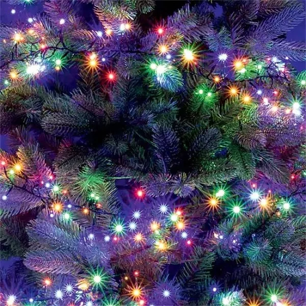 Somogyi LC 768/M kül- és beltéri színes LED-es cluster karácsonyi fényfüzér