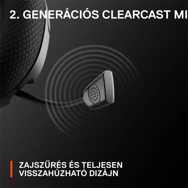 Steelseries Arctis Nova 1P fekete gamer headset