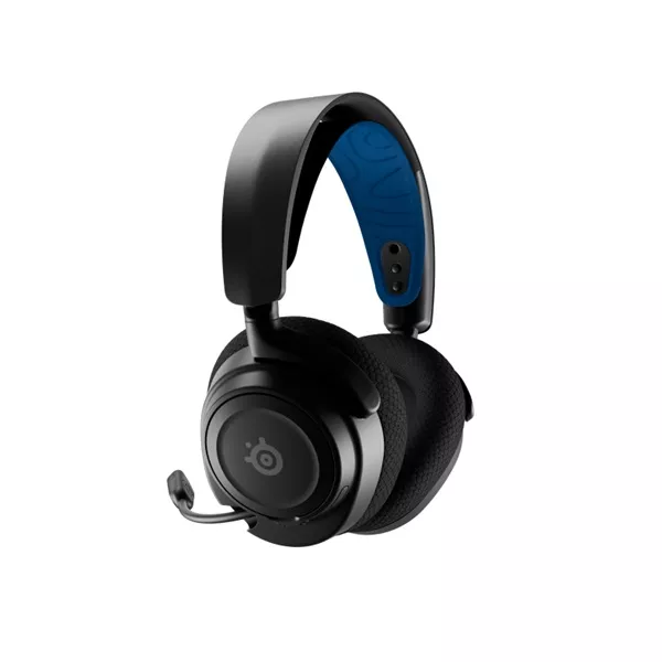 Steelseries Arctis Nova 7P vezeték nélküli kék-fekete gamer headset style=