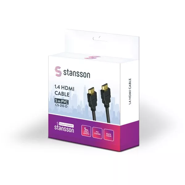 Stansson 5m 1.4 HDMI kábel