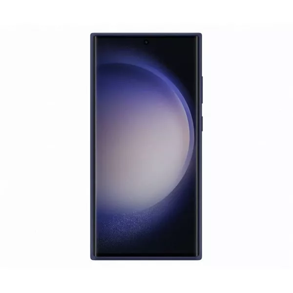Samsung EF-PS918TNEGWW Galaxy S23 Ultra sötétkék szilikon hátlap