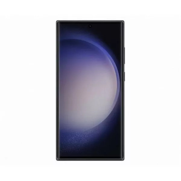 Samsung EF-VS918LBEGWW Galaxy S23 Ultra fekete bőr hátlap