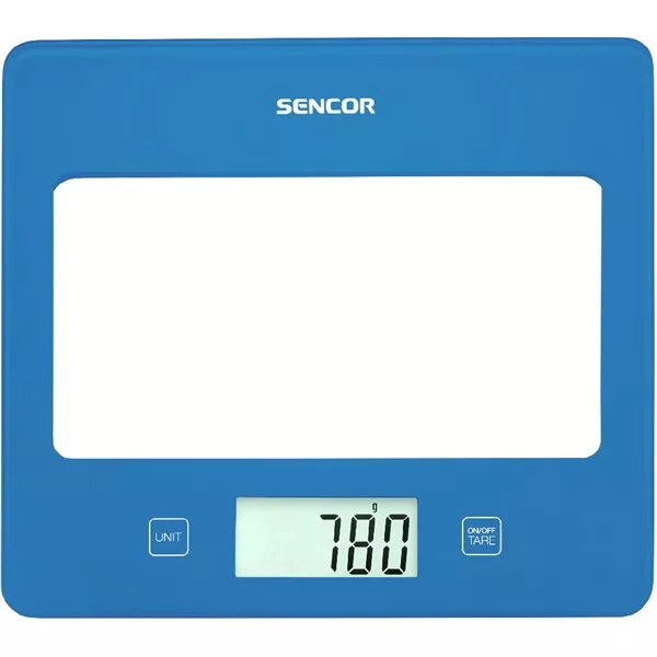 Sencor SKS 5032BL kék konyhai mérleg
