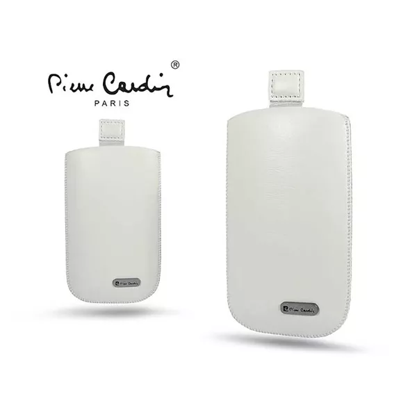 Pierre Cardin H10-25W iPhone 6/6s/7/8/SE 2020 fehér bőr tok