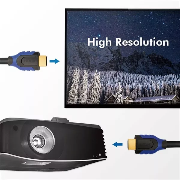 Logilink CH0064 5m HDMI apa-apa 4K 60Hz fekete kábel