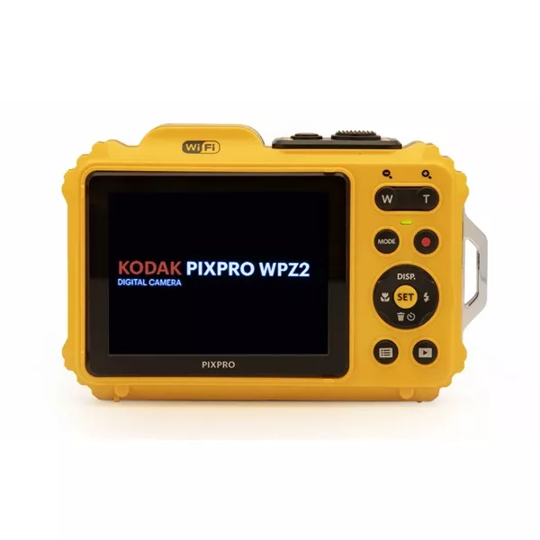 Kodak Pixpro WPZ2 vízálló/porálló/ütésálló sárga digitális fényképezőgép