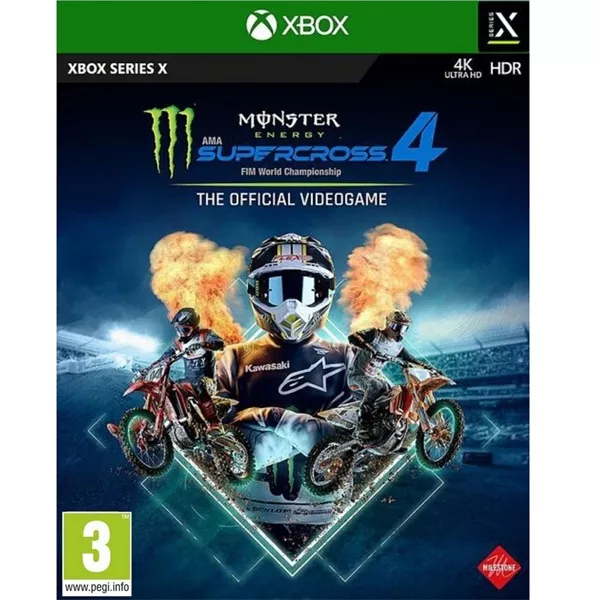 Monster Energy Supercross 4 Xbox Series X játékszoftver style=