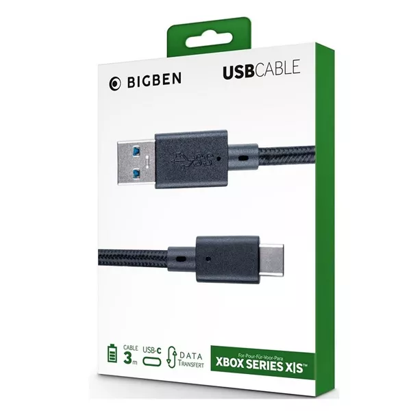 BigBen 2807140 3m Xbox Series X USB kábel
