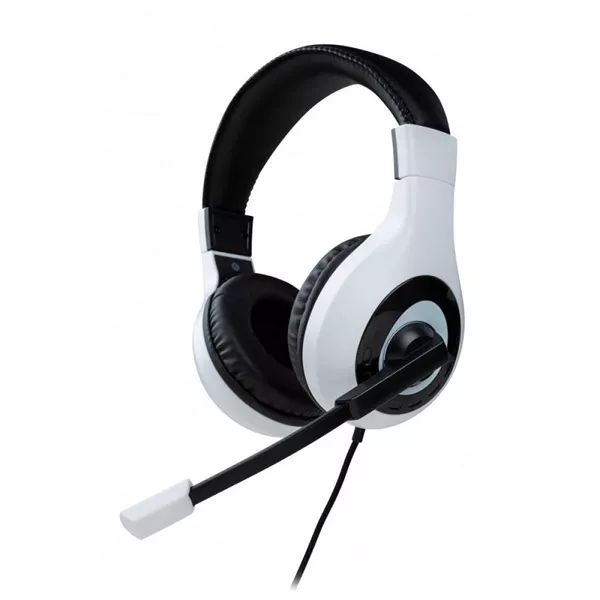 BigBen V1 PS4/PS5 sztereo fehér gamer headset