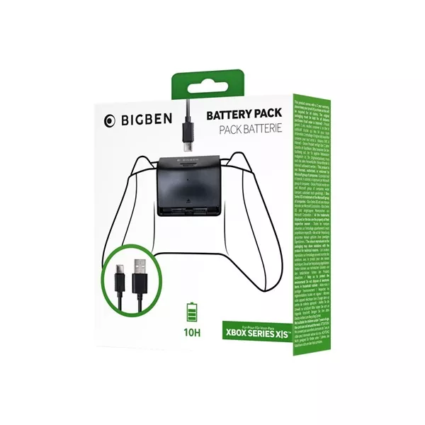 BigBen Xbox Series X tölthető kontroller akkumulátor + 3m USB kábel style=