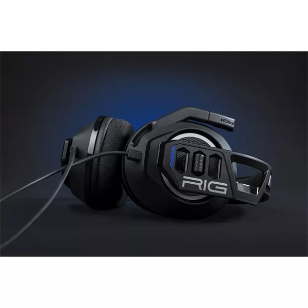 Nacon 2808366 Plantronics RIG 300PRO HS PS5 fekete gamer headset