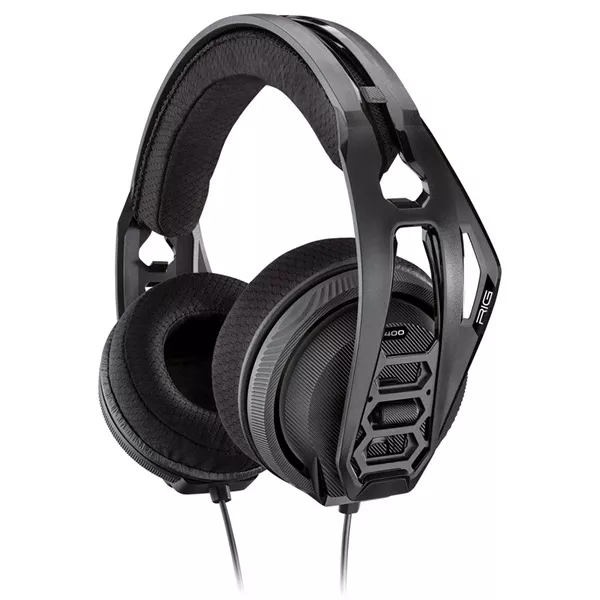 Nacon 2808370 Plantronics RIG 400 HS PS5 fekete gamer headset