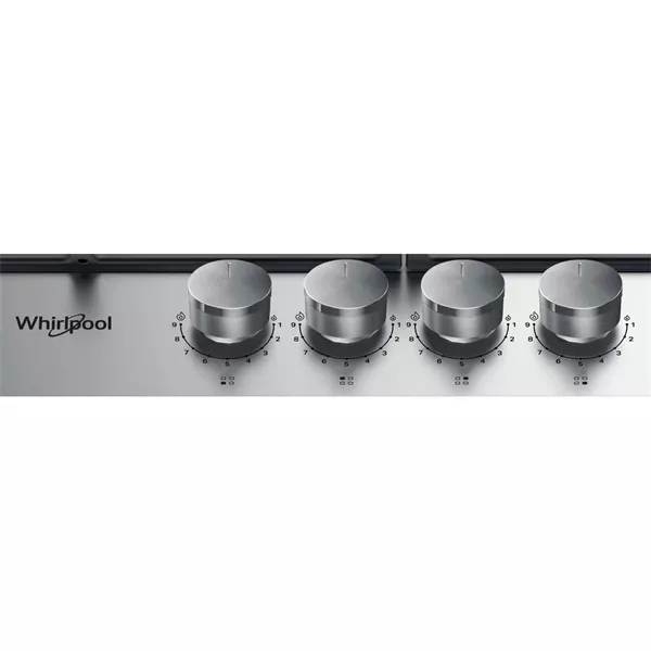 Whirlpool TKRL 661 IX EU inox beépíthető gáz főzőlap