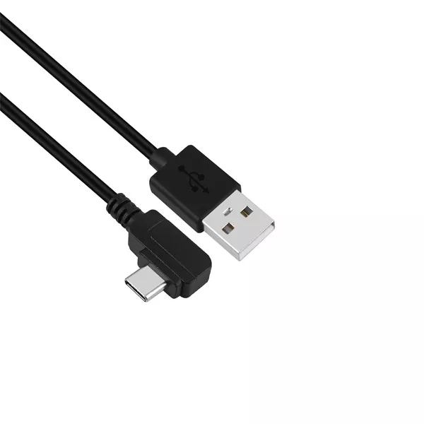 Stansson 50cm 90°-os Type-C USB 2.0 kábel
