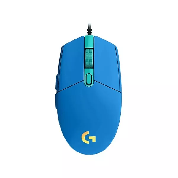 Logitech G102 Lightsync kék gamer egér