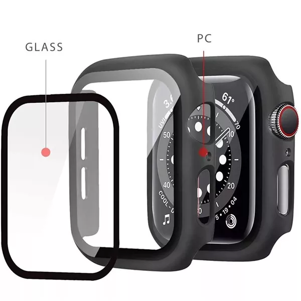 Haffner FN0180 Apple Watch 4/5/6/SE (40 mm) DEFENSE 360 védőtok beépített edzett üveggel