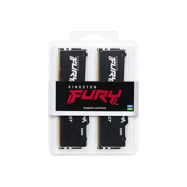 Kingston 32GB 5600MHz DDR-5 FURY Beast RGB EXPO (Kit! 2db 16GB) (KF556C36BBEAK2-32) memória