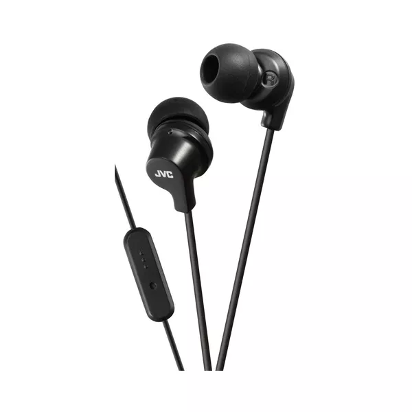 JVC HA-FR15B mikrofonos fekete fülhallgató